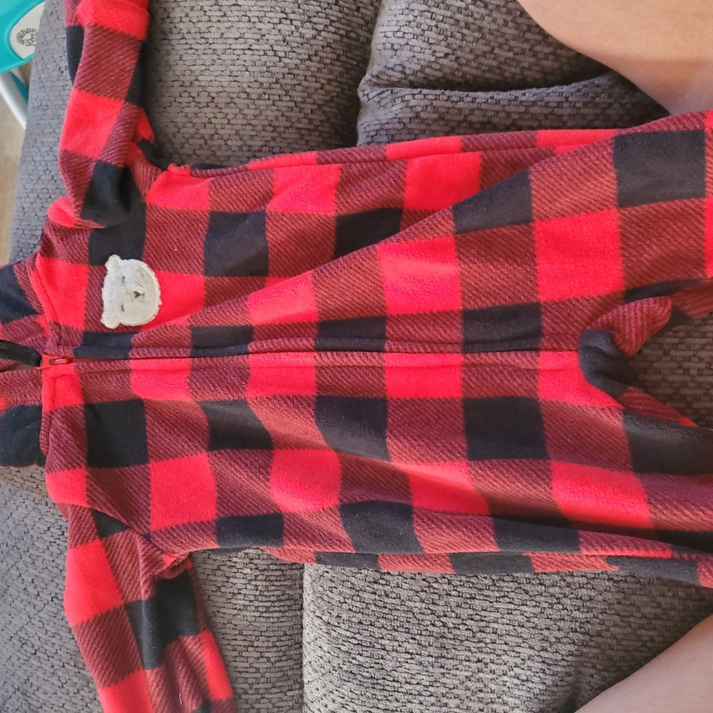 plaid pjs